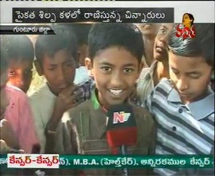 Wonderful Sand sculptures by Guntur dist Boys