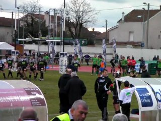 Fin du match USRP - Montauban du dimanche 22 janvier 2012