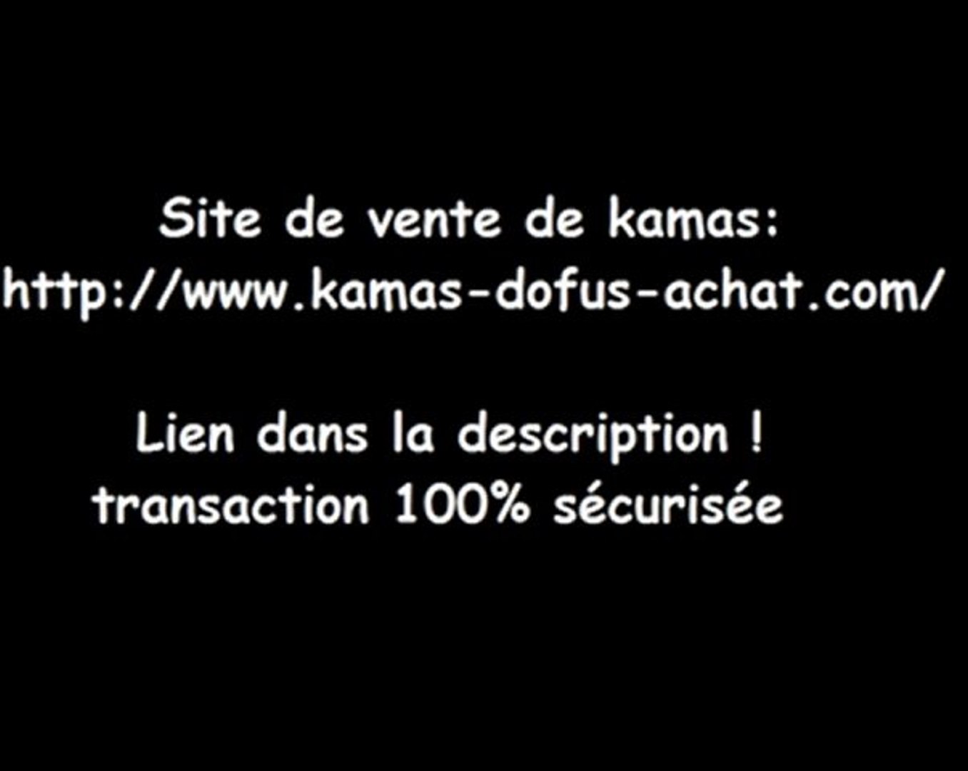 Acheter des kamas