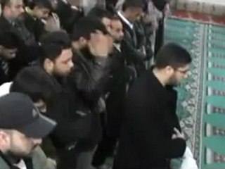 فري برس   حمص باباعمرو الصلاة على الشهيدين أحمد الحميد و موسى جمعة