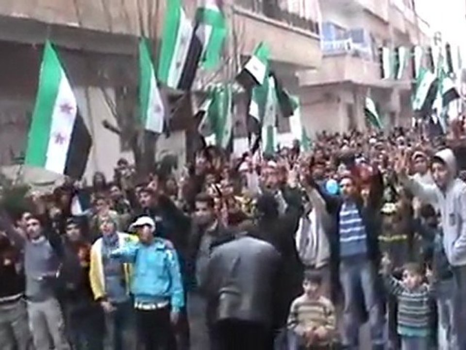 فري برس   حمص كرم الزيتون اذا جاء نصر الله و الفتح 16 1 2012