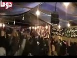 فري برس   دوما  اصرار الثوار على إعدام بشار 16 1 2012