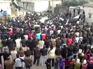 فري برس   إدلب تسيل الاثنين  16 1 2012 ج2