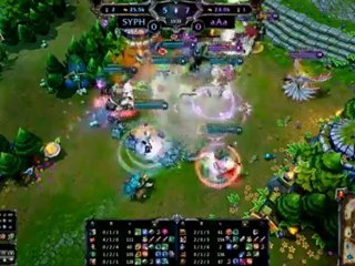 LoL : résumé Sypher vs aAa