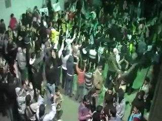 حماه - حميدية - مسائية - حمص تذبح والعرب يشاهدون -17-1-2011