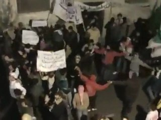 فري برس   حماة   حي طريق حلب القديم   مسائية 16 01 2012