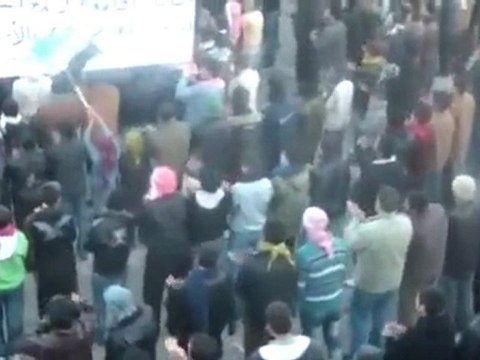 فري برس ادلب المسطومة ثلاثاء الوفاء للشهيد حمادي 17 1 2012