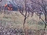 فري برس   تفجير دبابة الجيش الحر  زبداني ج1
