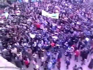 فري برس   حماة كرناز مظاهرة الأبطال الصباحية 18 1 2012