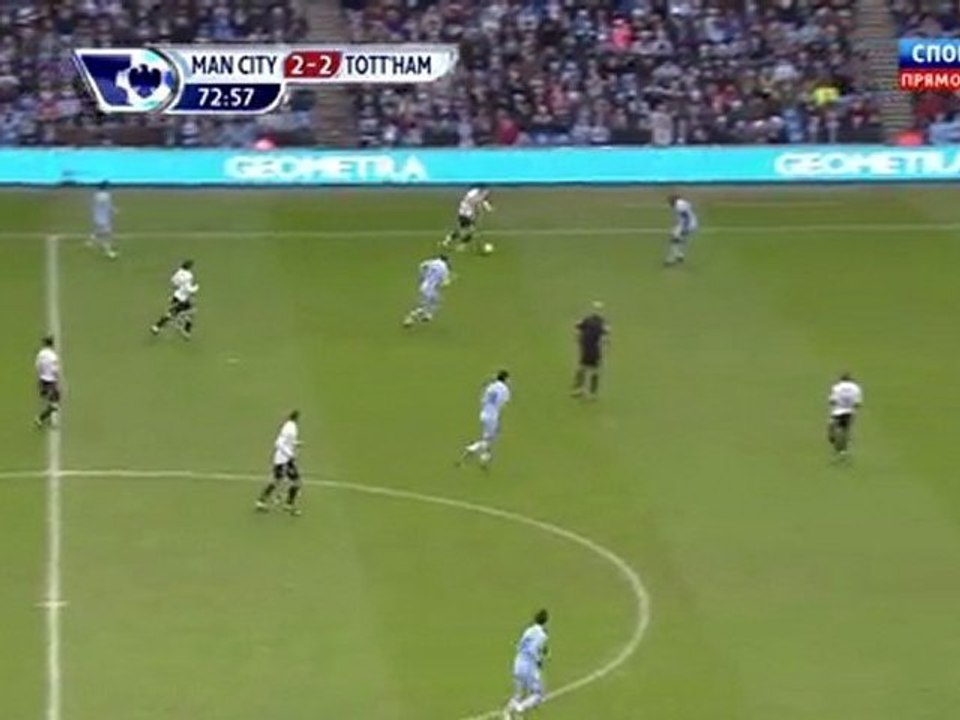 Чемпионат Англии 2011-12 / 22 тур / Манчестер Сити - Тоттенхэм Хотспур / 2 тайм