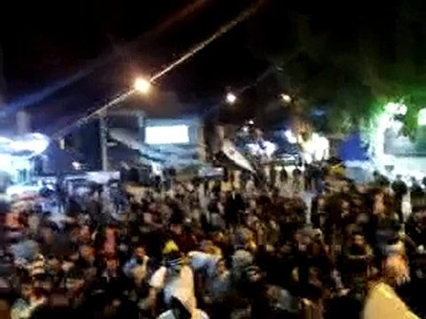 فري برس ريف دمشق زملكا مظاهرة مسائية حاشدة نصرة للزبداني تسجيل من البث المباشر 18 1 2012 ج2