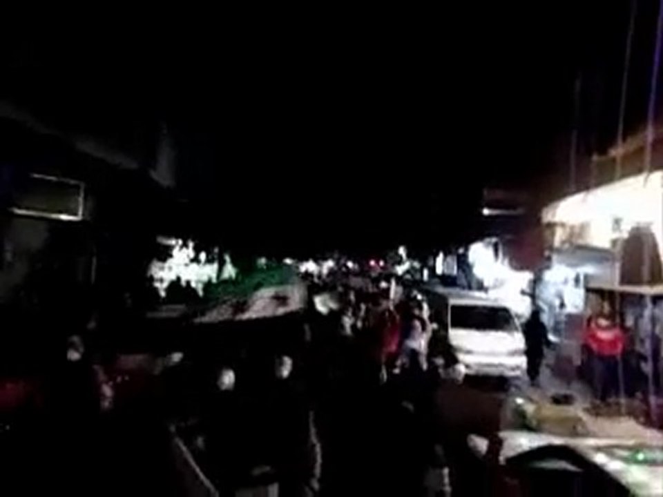 فري برس   ريف دمشق قدسيا مسائية حاشدة 18 1 2012