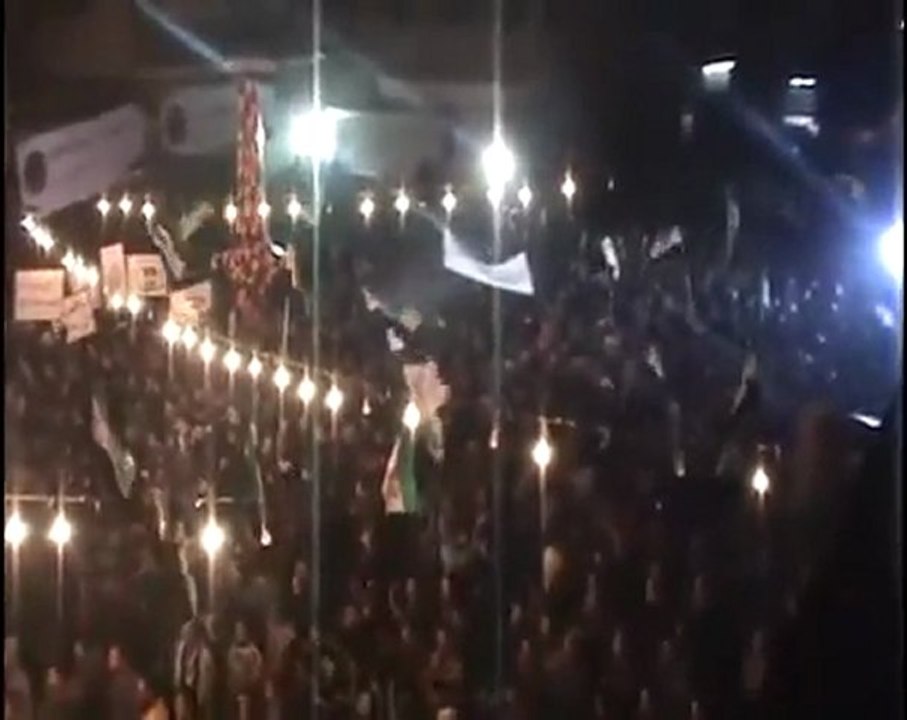 فري برس   غوطة دمشق سقبا أحرار الغوطة في سقبا 18 1 2012 ج4