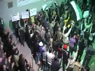 فري بر س   حماه   حميدية   مسائية رائعه خافو الله يا عرب 18 01 2012