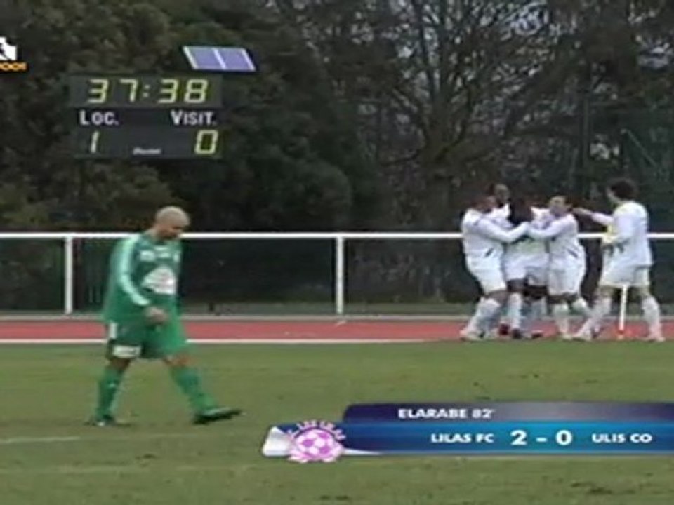 Lilas FC 2 - 1 Ulis CO 22/01/2012