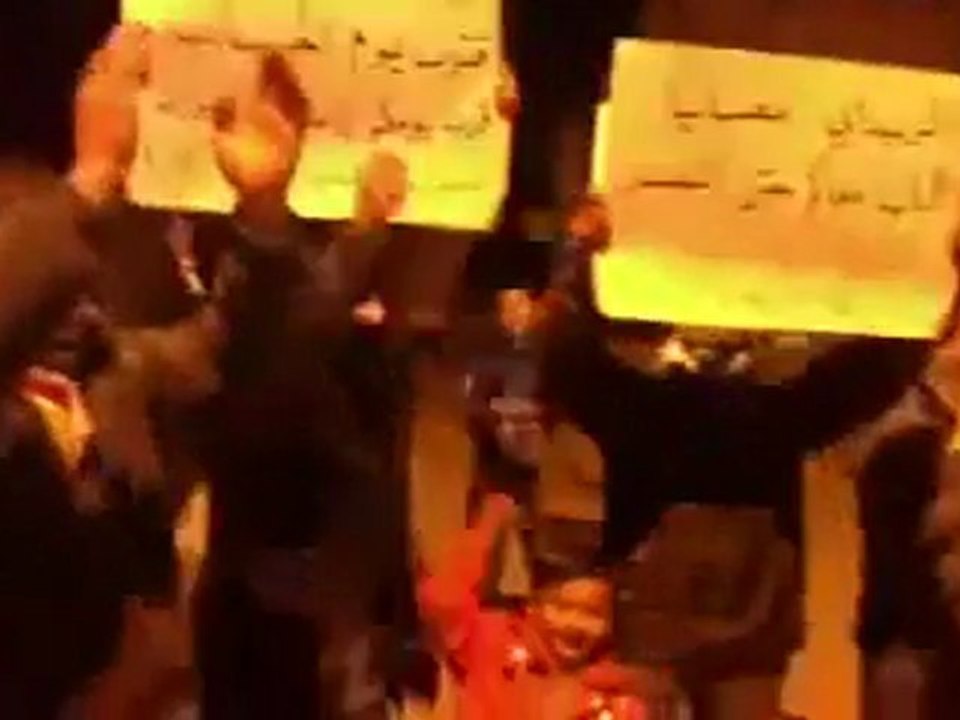 فري برس   حلب   الباب    مسائية لأسير التكبير محمد السرداني 18 1 2012