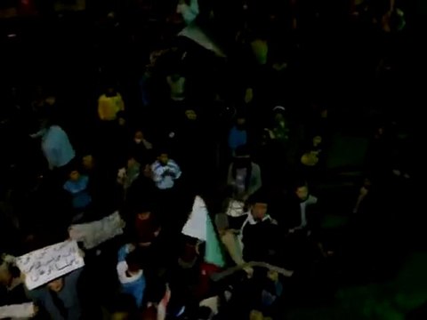 فري برس حماة حي طريق حلب مظاهرة مسائية 18 1 2012 ج1