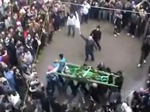 فري برس تشييع الشهيد البطل عمر زعرور في وادي العرب 19 1 2012