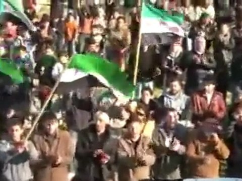 فري برس ادلب تجمع قرى سهل الروج نصرة لكافة المدن ما رح نركع مارح نركع 19 1 2012