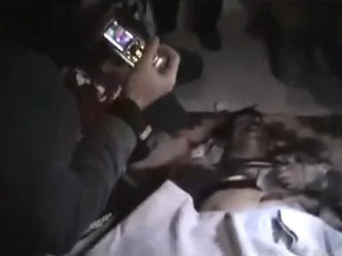 فري برس إدلب معرة النعمان جثمان الشهيد عبد الستار جمعة بربش 19 1 2012