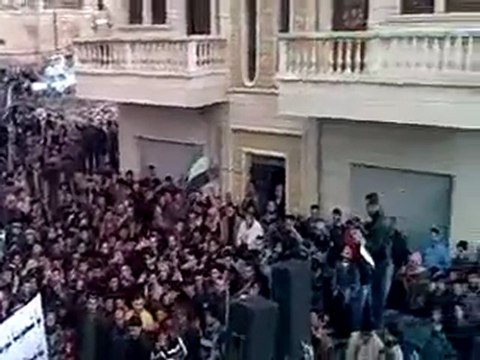 فري برس إدلب بلدة كفرروما جمعة معتقلي الحرية ياالله مالنا غيرك ياالله 20 1 2012