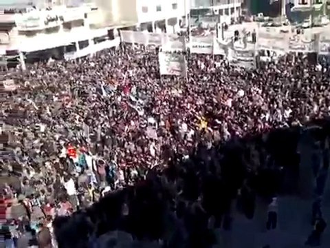 فري برس إدلب بنش جمعة معتقلي الثورة 20 1 2012