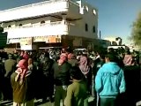 فري برس   حلب    بزاعة مظاهرة من المسجد الكبيرمعتقلي الثورة 20 1 2012