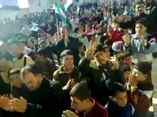 فري برس   حماة أبطال اللطامنه  معتقلي الثورة  20 01 2012