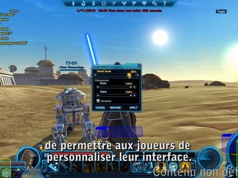 Star Wars The Old Republic - Prochainement dans SWTOR