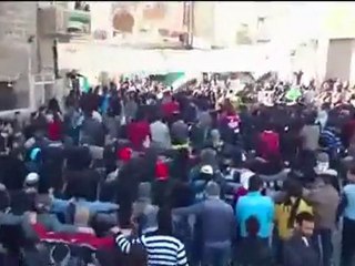 فري برس   دمشق حي برزة 20 1 2012