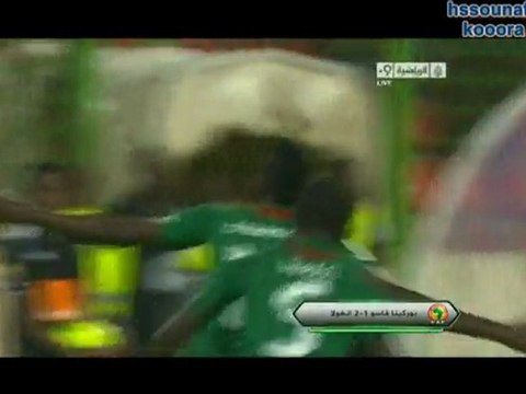 أهداف مباراة بوركينا فاسو 1 - 2 أنغولا كأس امم افريقيا 2012