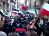 فري برس   حمص باب السباع مظاهرة يرددون شعارات جهز حالك للئعدام جمعة معتقلين الثورة 22 1 2012