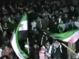 فري برس   حمص تلبيسة مظاهرة مسائية رائعة بقيادة طفل صوته رائع 21 1 2012