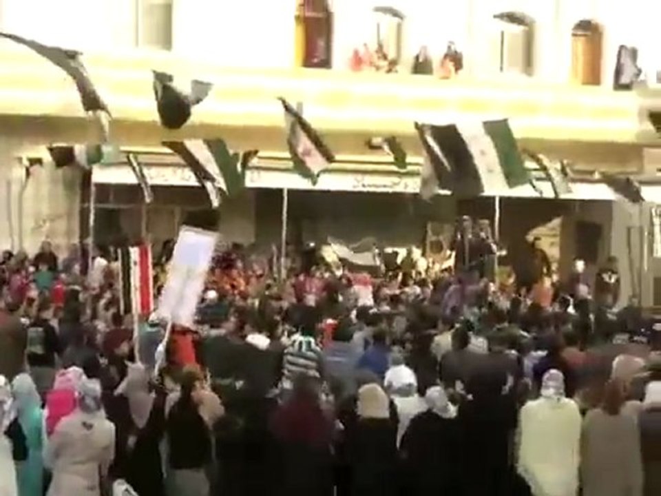 فري برس   درعا مدينة الحراك 21 1 2012
