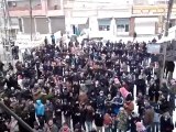 فري برس   ريف حلب   مارع    مظاهرة احد الوفاء للشهداء 22 1 2012 ج2