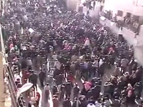 فري برس حلب تل رفعت جمعة معتقلي الثورة 20 1 2012 جـ3