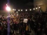 فري برس   حماة طريق حلب شارع التوحيد مظاهرة مسائية 20 1 2012