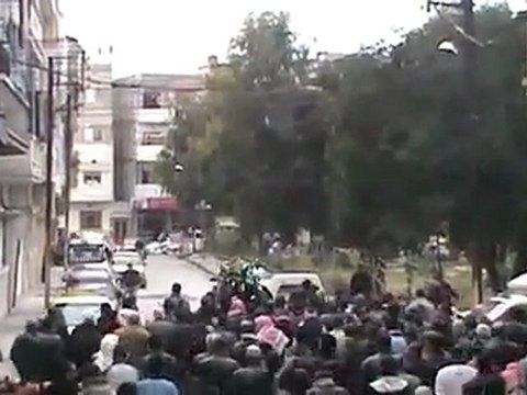 فري برس حمص الخالديّة زفاف الشّهيد زياد حسن المنلا 21 01 2012