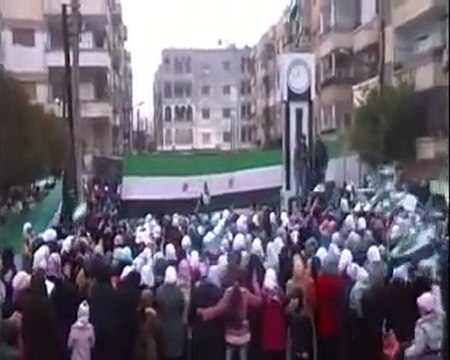 فري برس حمص القصور حرائر القصور أحد روسيا تقتل أطفالنا قولو الله ياثوار 22 1 2012 ج2
