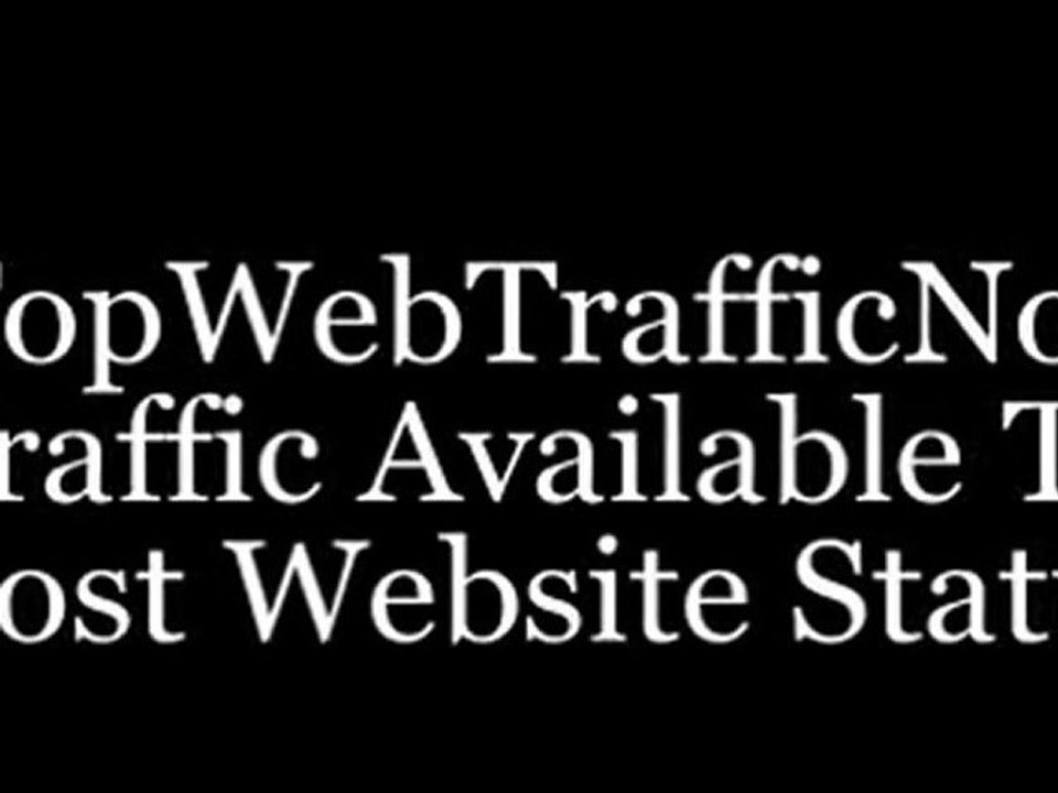 Guaranteed Quality Traffic To Your Website. Online Targeted Traffic Delivered To Your Website.