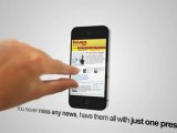 Xã Luận trình diễn iphone 5 và ứng dụng đọc tin báo mới 24h tin tức