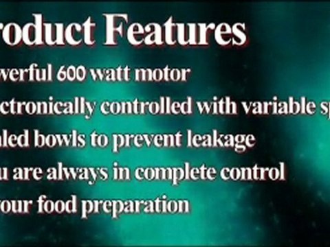 Braun Multiquick Kitchen Machine 600 Watt