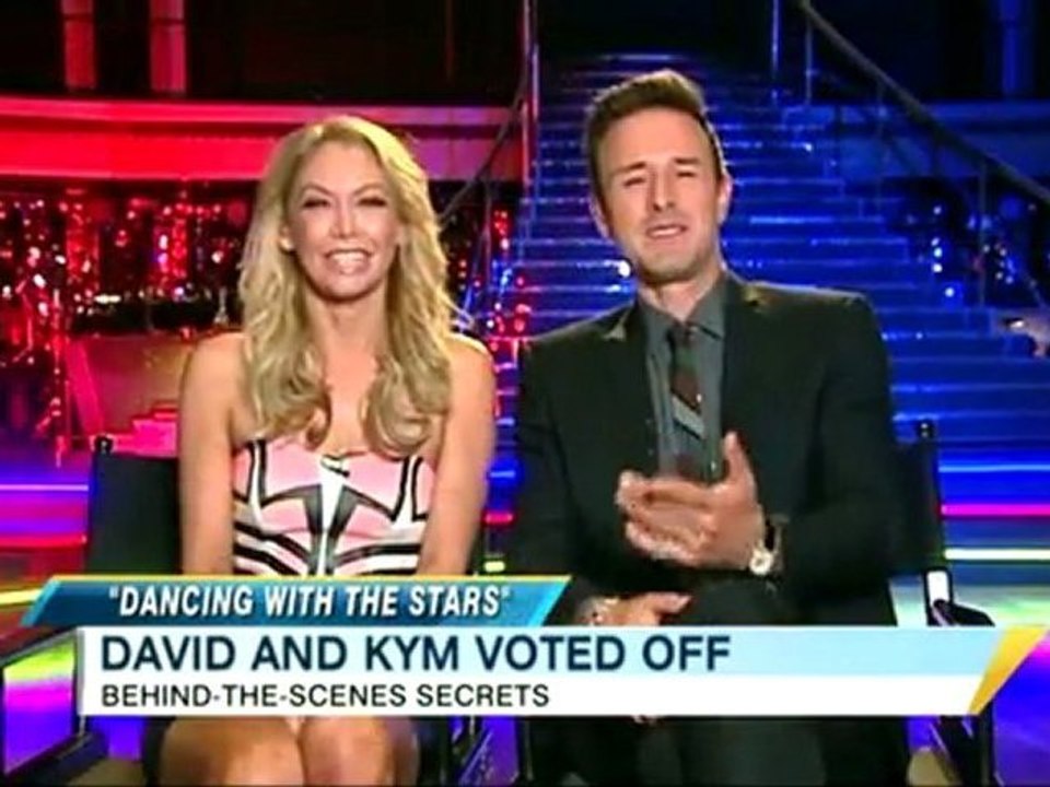 David Arquette & Kym Johnson on Good Morning America