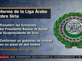 Informe de Liga Árabe sobre conflicto en Siria