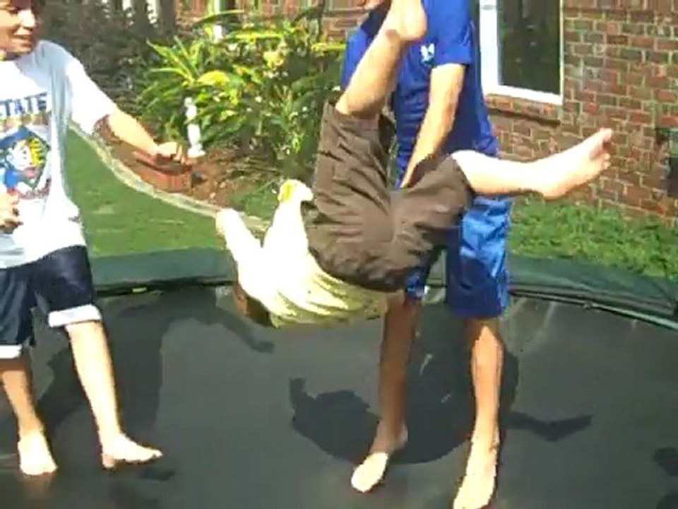 STUFF ON THE TRAMPOLINE