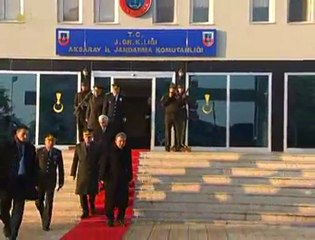 Cumhurbaşkanı Gül, Aksaray'da Garnizon Komutanlığını Ziyaret etti