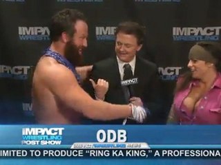 JB, Eric Young,   ODB BackStage Segment