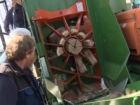 Salon Bois Energie - Machines en fonctionnement
