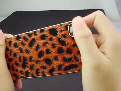 Leopard Themed iPhone 4S Back Cover Hard Case Wholesale