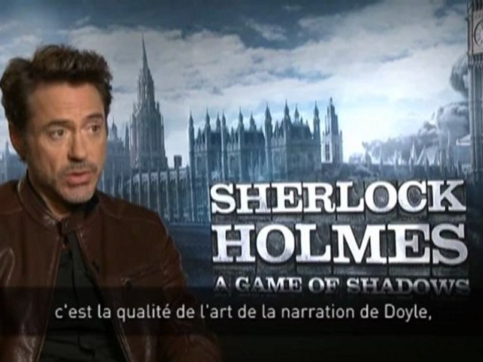 Sherlock Holmes 2 - Interview Robert Downey Jr